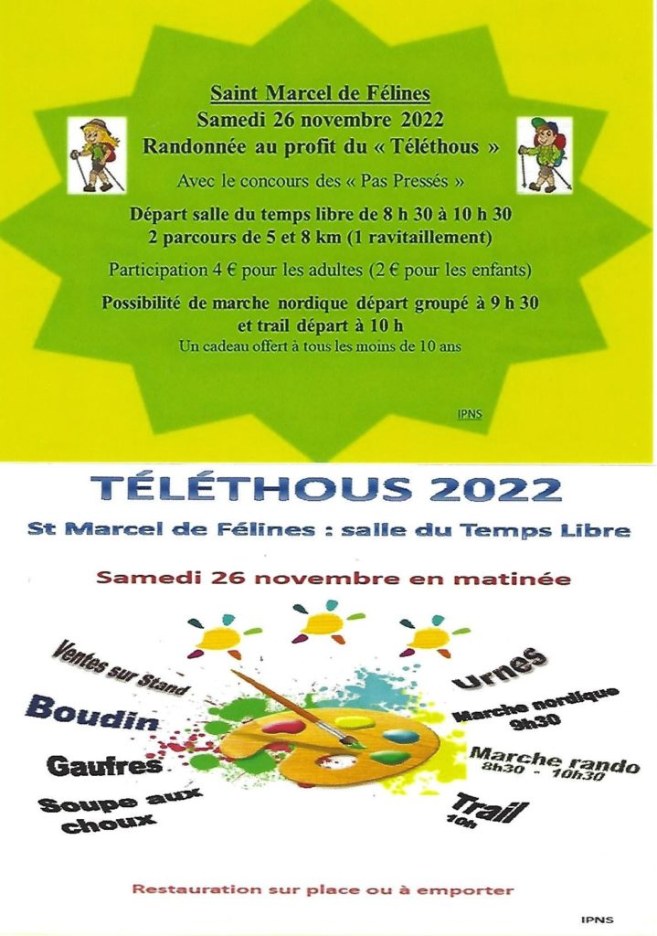 Flyer "Téléthous" 2022